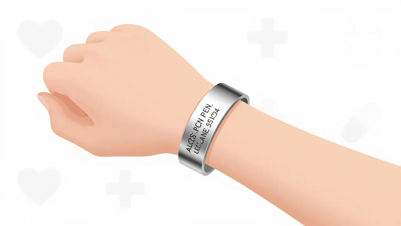 How to Wear a Medical Alert Bracelet for Severe Drug Allergies