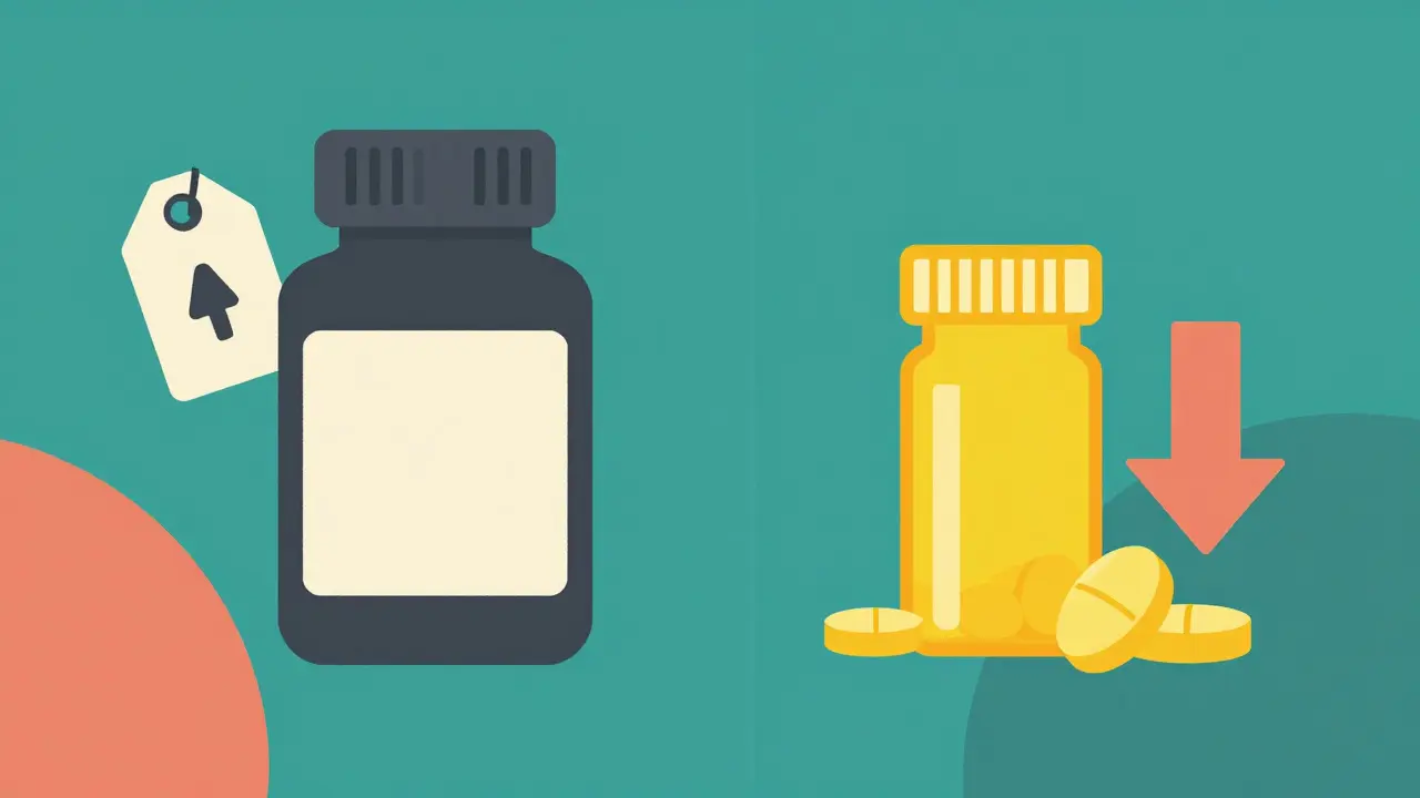 Comparison of expensive brand pills versus affordable generic pill stacks