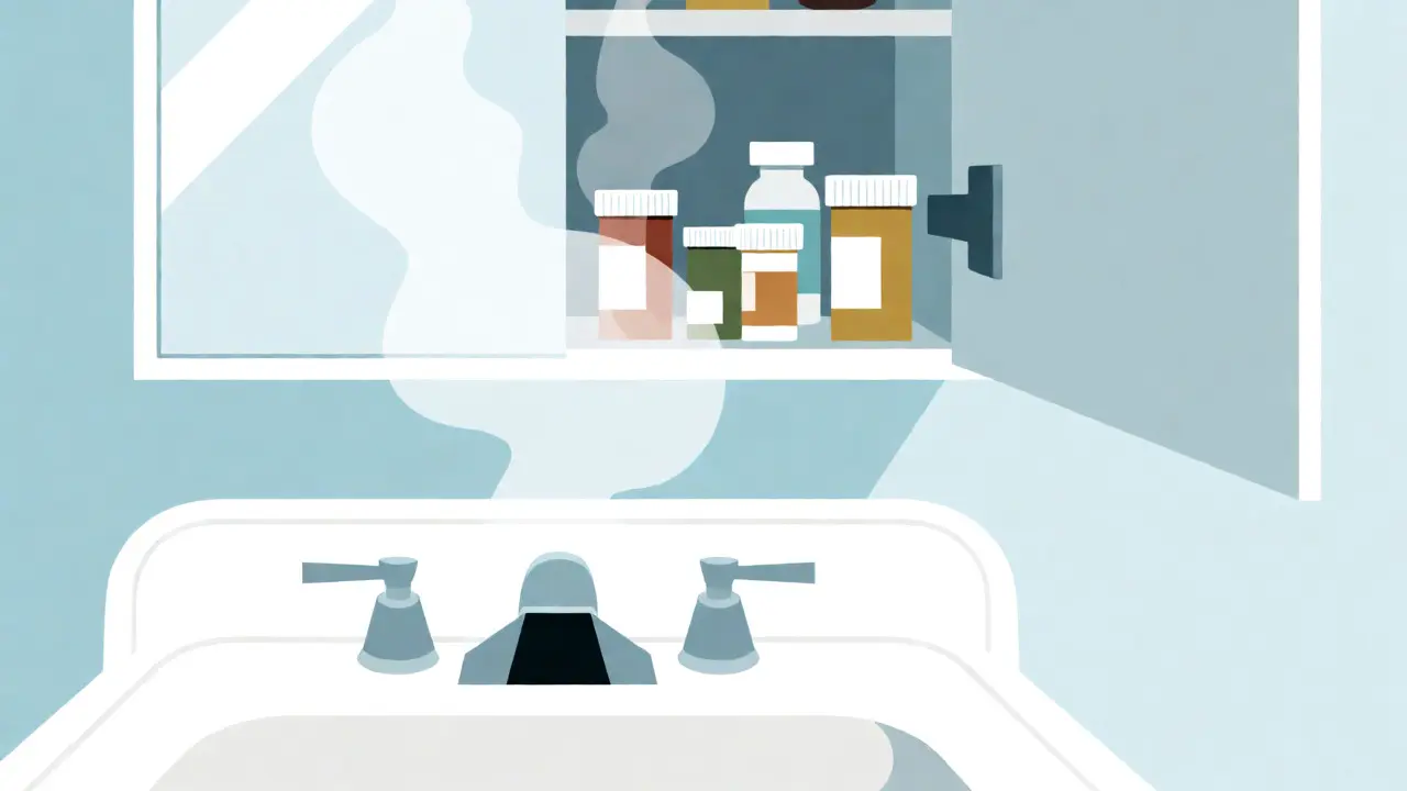 Why You Shouldn't Store Medications in the Bathroom